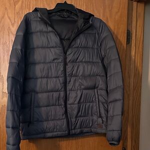 Men's Stylish Black Puffer Jacket
